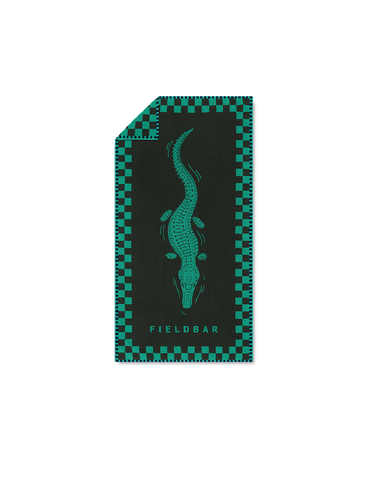 Seabed Beach & Bath Towel / Parisian Green