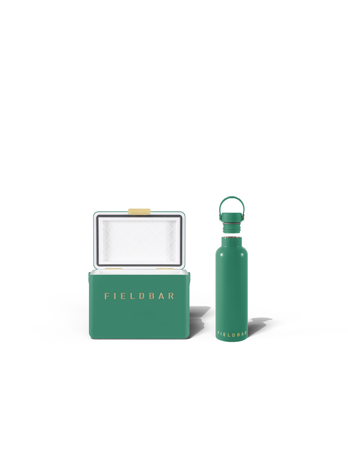 Mini Bar & Field Bottle Bundle / Parisian Green