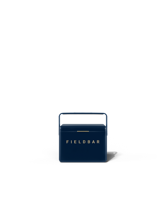 Mini Bar Sea Boat Blue – Front View Cooler
