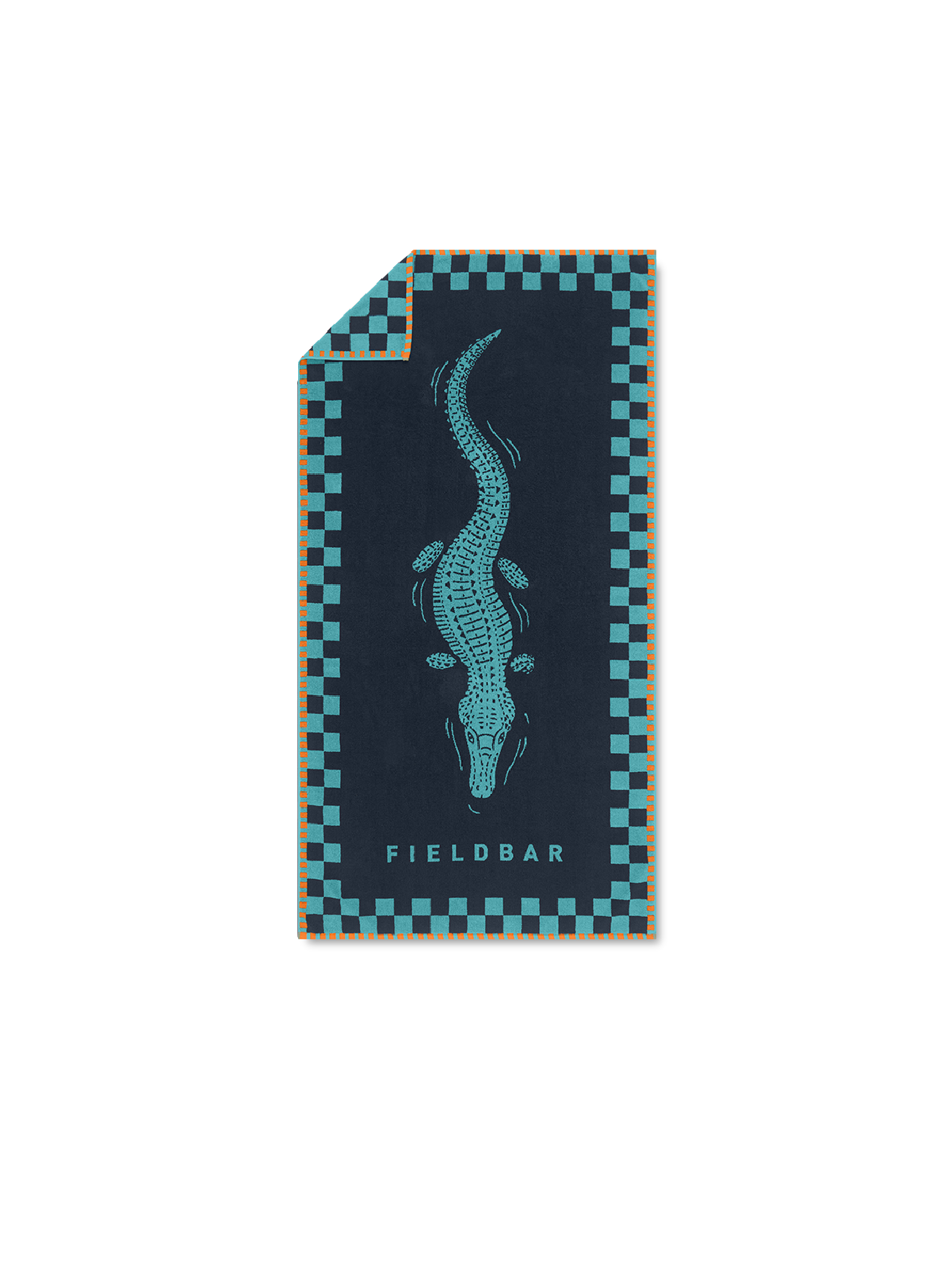 Drinks Box & Towel Bundle / Sea Boat Blue