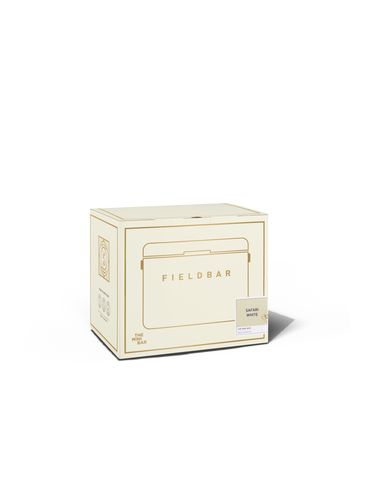 Mini bar Safari White 4L cooler box