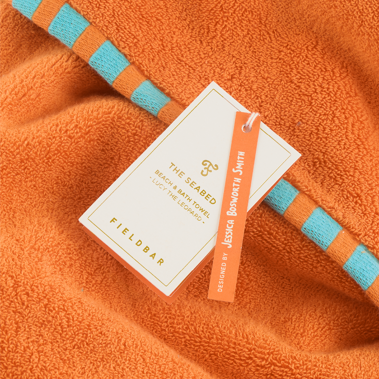 Seabed Beach & Bath Towel / Orchard Orange