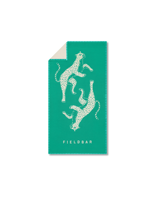The Seabed Beach & Bath Towel / Parisian Green