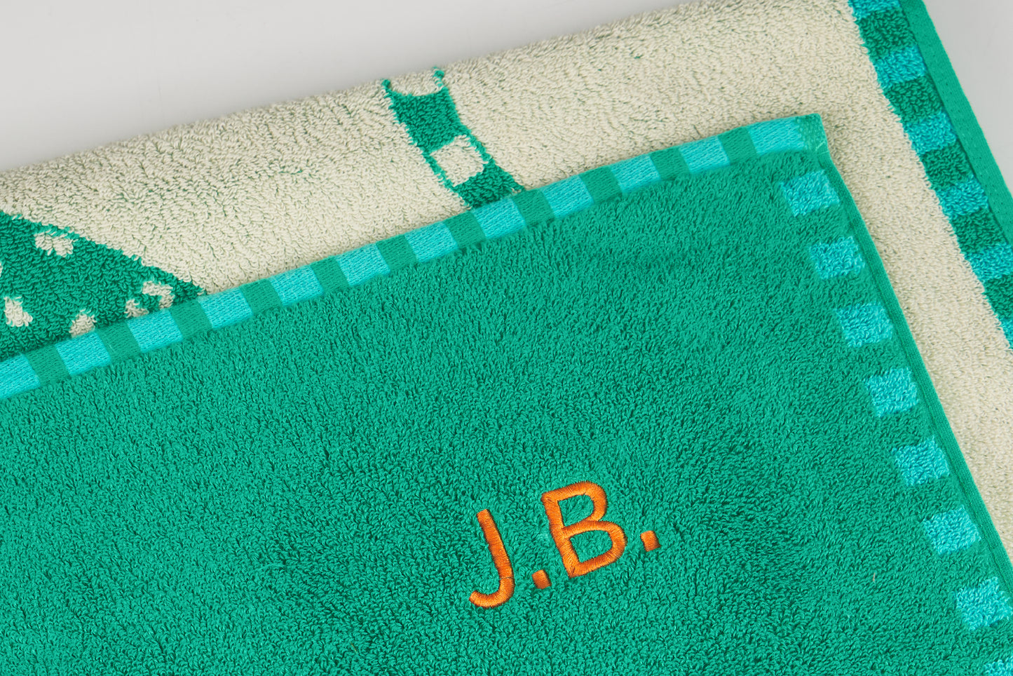 Seabed Beach & Bath Towel / Parisian Green
