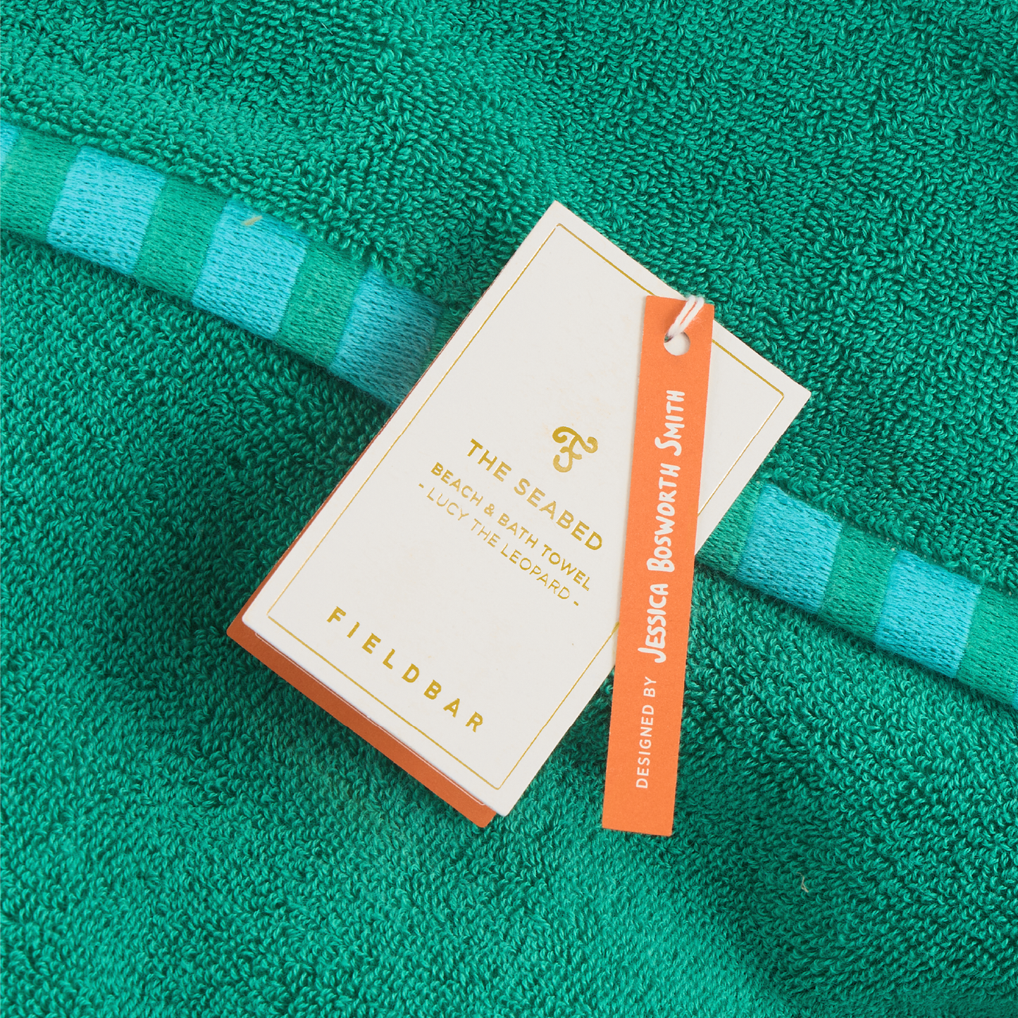 Seabed Beach & Bath Towel / Parisian Green