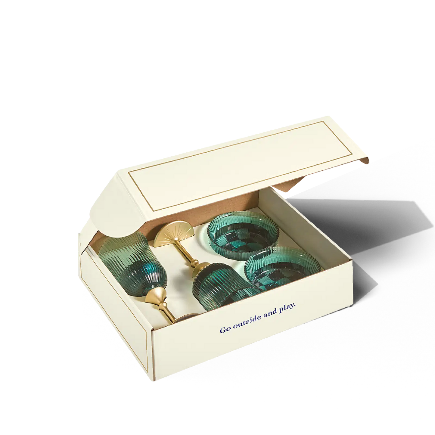 Sun Glasses Set – Wine & Coupe / Bazaruto Blue