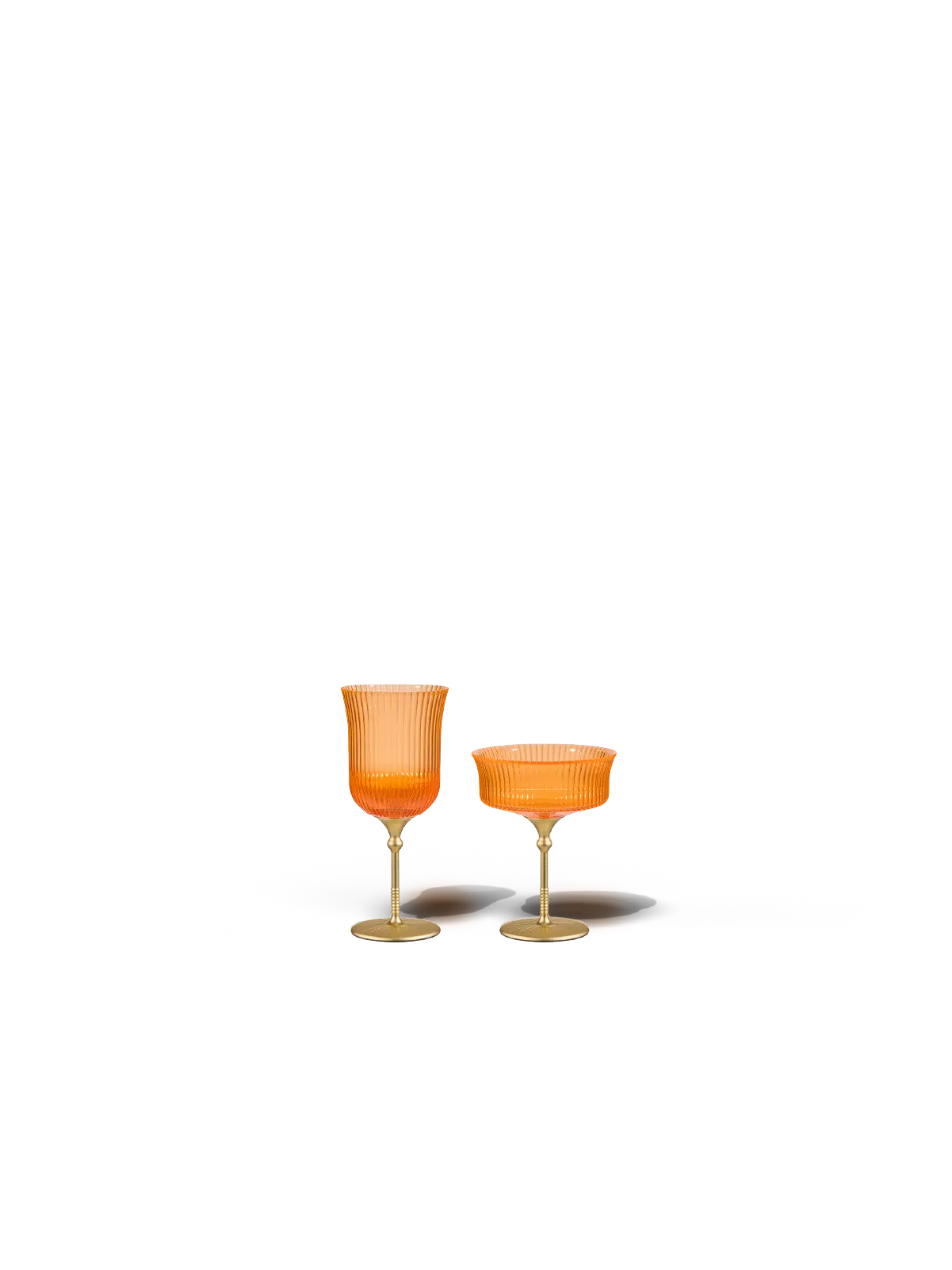 Sun Glasses Set – Wine & Coupe / Orchard Orange