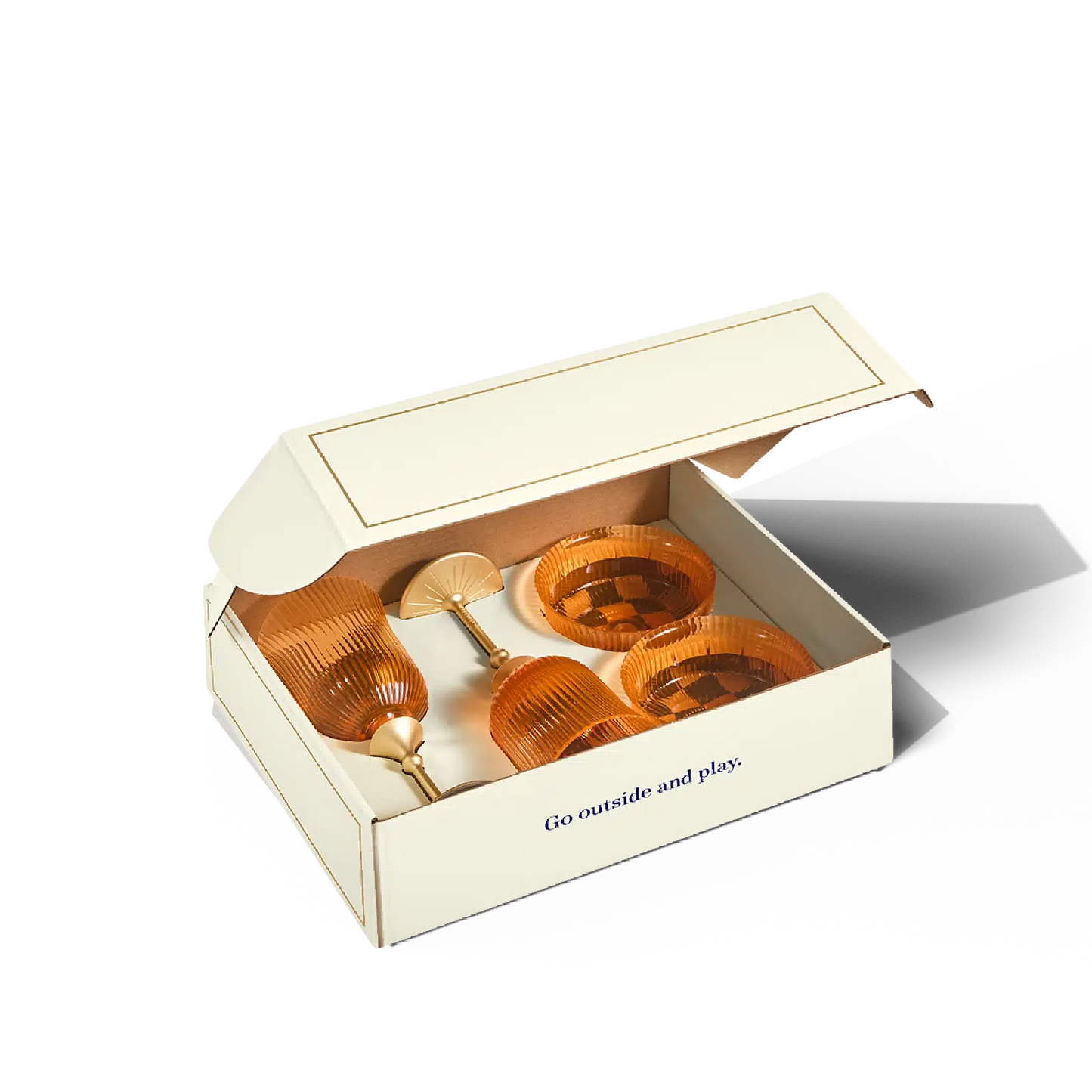 Sun Glasses Set – Wine & Coupe / Orchard Orange