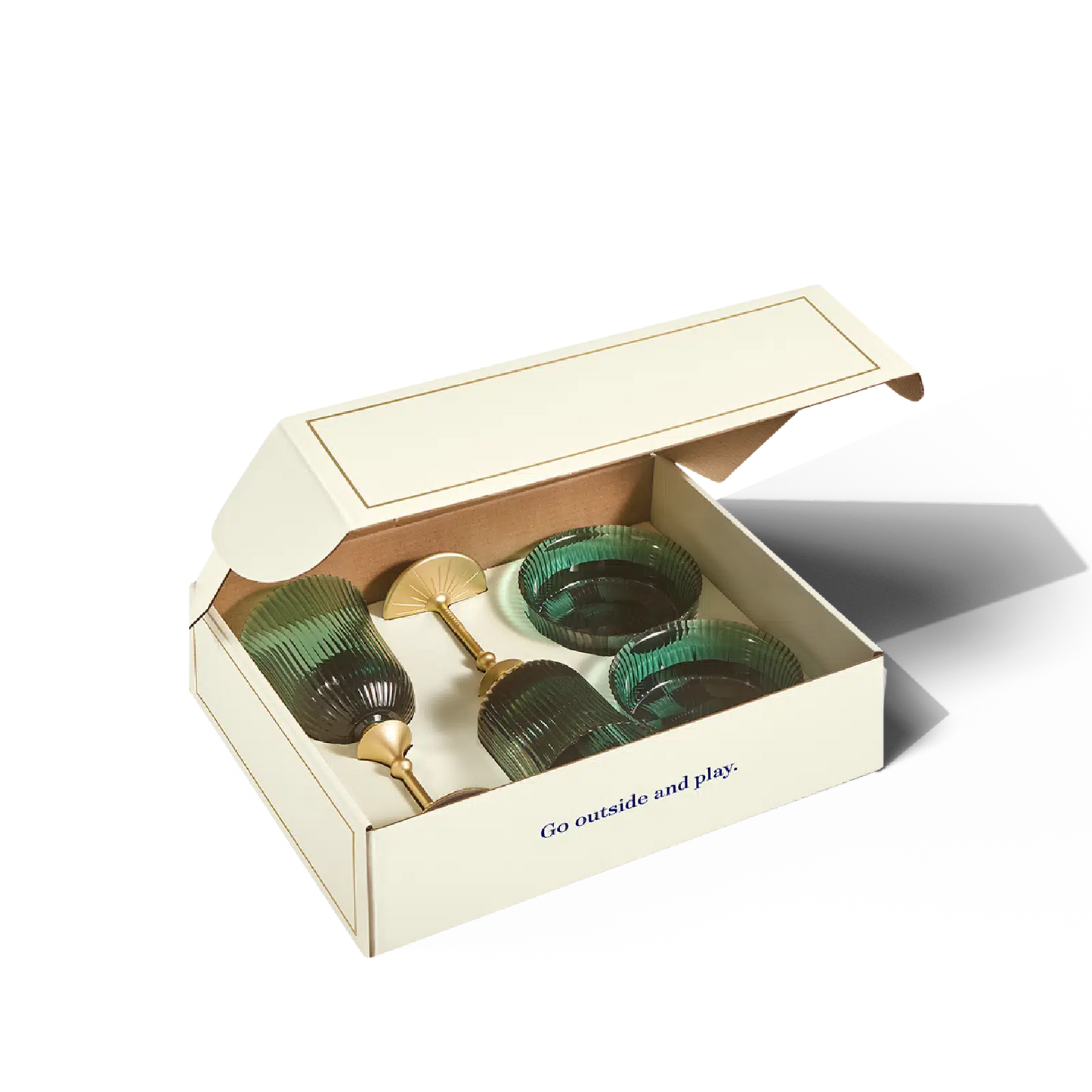 Sun Glasses Set – Wine & Coupe / Parisian Green