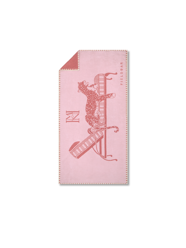 Seabed Beach & Bath Towel / Nellie Pink