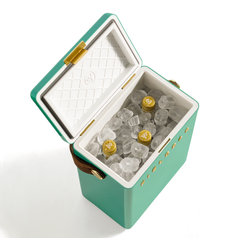 FIELDBAR - Parisian Green Drinks Box. The perfect ice cooler box for your drinks