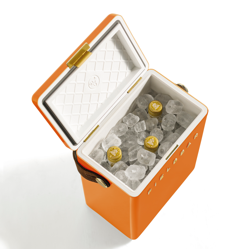 FIELDBAR - Orchard orange Drinks Box. The perfect ice cooler box for your drinks
